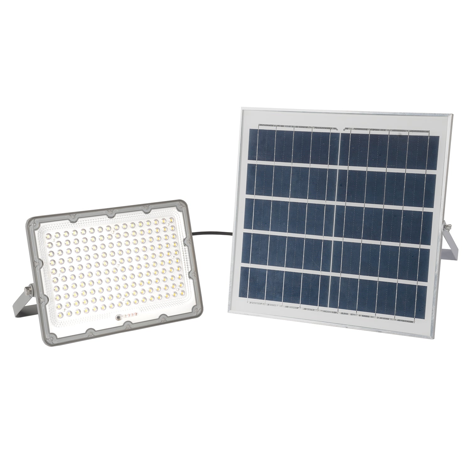 DICTROLUX - Faro Led Solare da esterno Luce Naturale 4000K 2000Lm 100 Watt